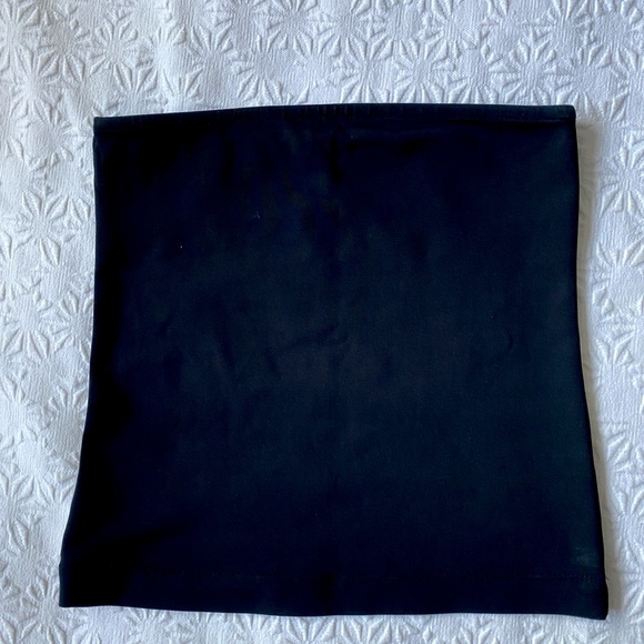 🖤ZARA CROPPED TUBE TOP - SIZE M - BLACK 🖤 - Picture 1 of 5